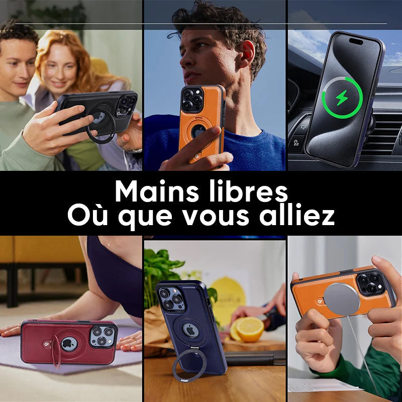 Luxueux étui invisible pour iPhone