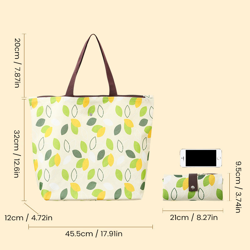 Sac à provisions portable oxford