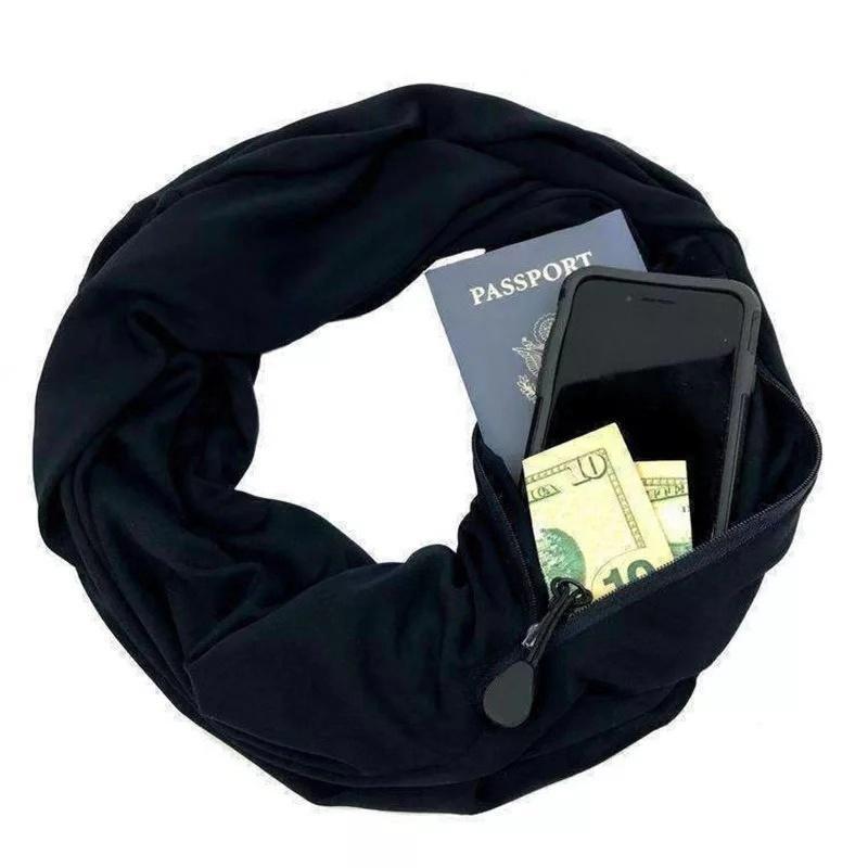 Ciaovie™ Écharpe D'hiver Avec Poche Zippée - ciaovie