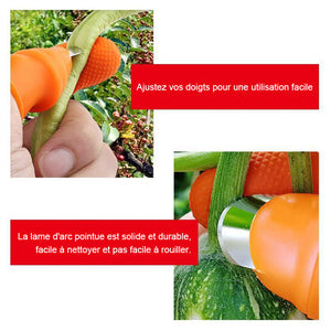 Couteau à Pouce pour Cueillir Légumes et Fruits - ciaovie