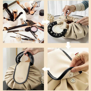 Sac à main avec cordon de serrage pour le maquillage