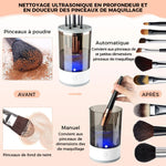 Nettoyeur électrique de pinceaux de maquillage