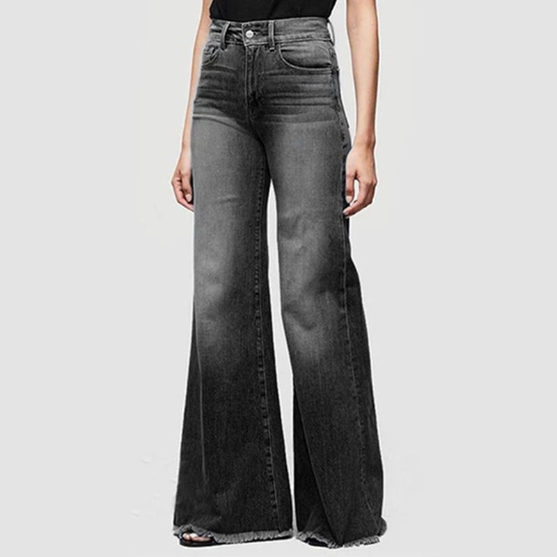 Ciaovie™ Jeans en Jean Évasée pour Femme des Années 70 - ciaovie