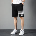 Short de Plage Simple en Coton pour Homme - ciaovie