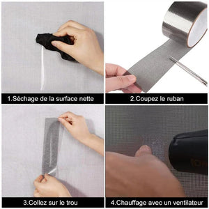 Kit de Réparation d'écran Anti-insectes Intrusifs