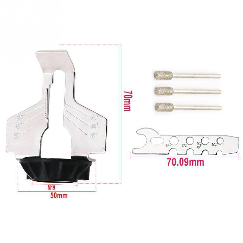 Accessoires pour outils de meulage de tronçonneuse