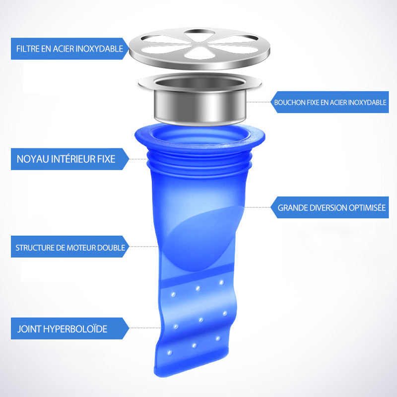 Déodorant Silicone Drain de Plancher Noyau Intérieur