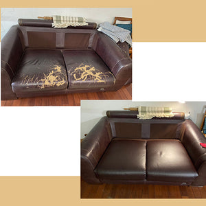 Réparateur de Cuir Auto-adhésif pour Canapé Découpable (50x137cm)