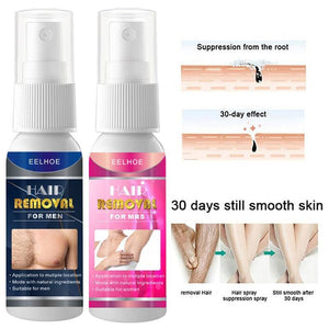 Powerful and Painless Hair Removal Spray