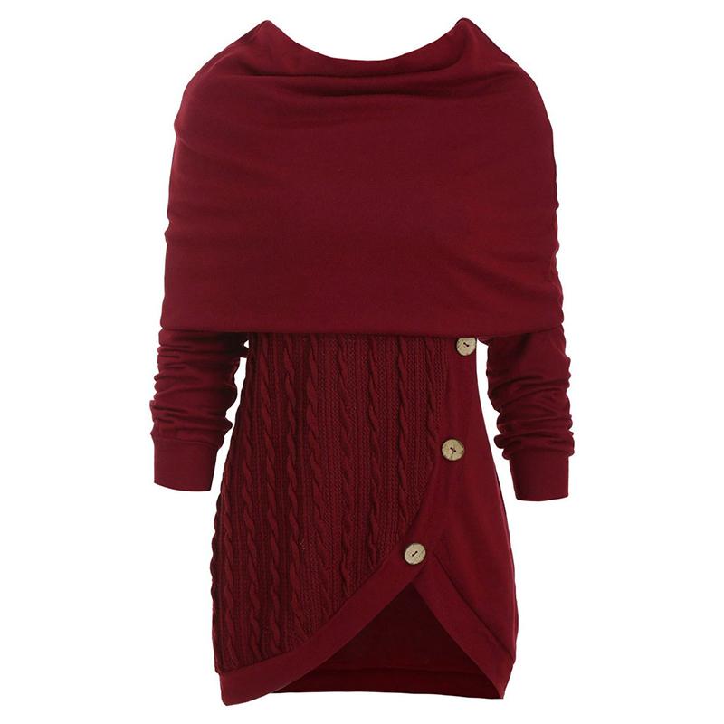 Robe-pull à Capuche Longue Élégante - ciaovie