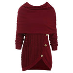 Robe-pull à Capuche Longue Élégante - ciaovie
