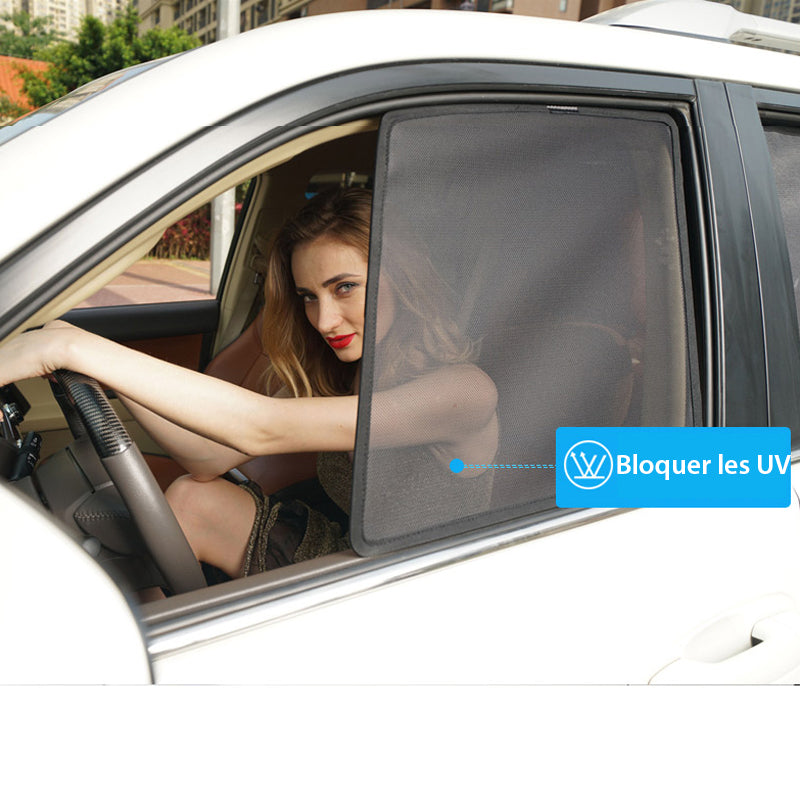 Pare-Soleil en Maille Magnétique pour Fenêtre de Voiture - ciaovie