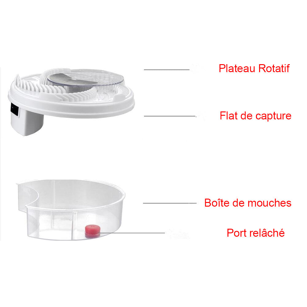 Ciaovie Anti Mouche Dispositif De Piège à Mouches ELectrique - ciaovie