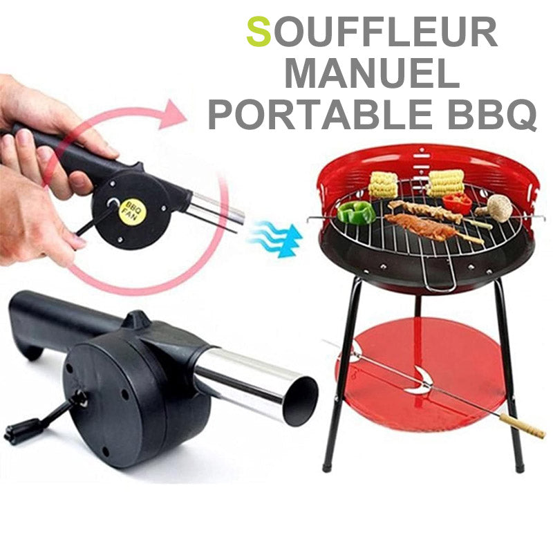 Souffleur Manuel Portable Pour Barbecue