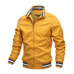 Veste Décontractée Pour Hommes De Couleur Unie