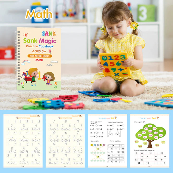 Cahier d'exercices magiques