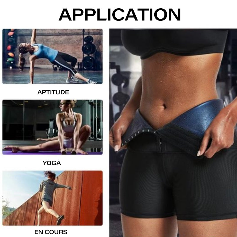 pantalon de survêtement contrôle du ventre