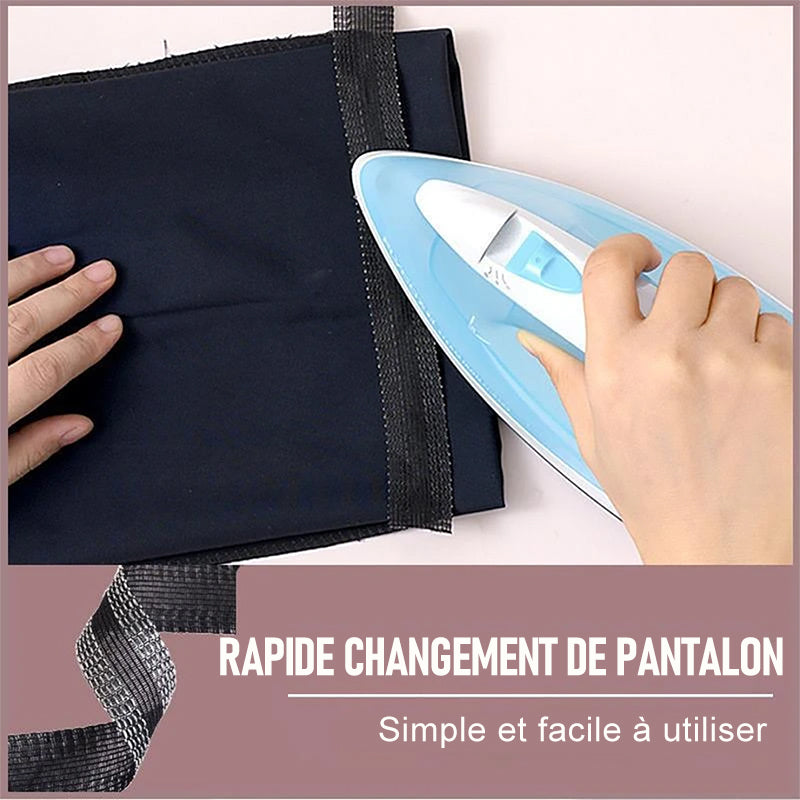 Bord Raccourci de Pantalon Auto-Adhésif