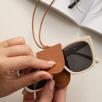 Porte-lunettes en Cuir PU