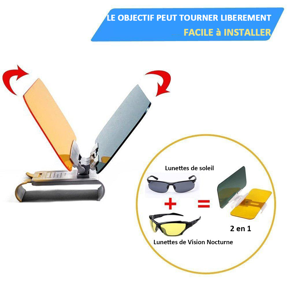 Pare-brise Anti-éblouissant De Jour Et De Nuit - ciaovie