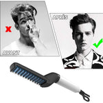 Peigne lisseur cheveux et barbe pour homme - ciaovie