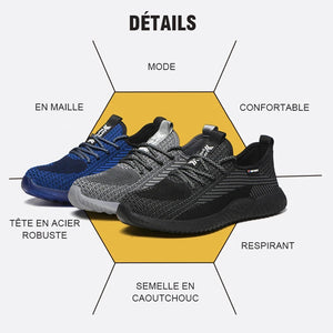 Chaussures de Travail Confortables et Respirantes - ciaovie