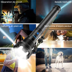 Lampe de Poche Laser Tactique Rechargeable LED