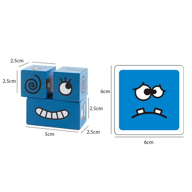 Cubes de Construction à Emoji