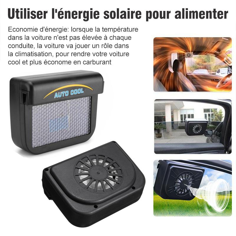 Ventilateur Solaire Pour Voiture - ciaovie