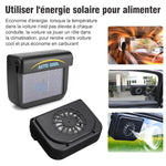 Ventilateur Solaire Pour Voiture - ciaovie