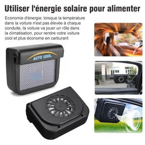 Ventilateur Solaire Pour Voiture - ciaovie