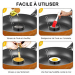 Moule à Anneaux d'Omelette Antiadhésif