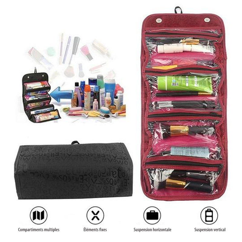 Trousse de Toilette Pliable pour Voyage - ciaovie