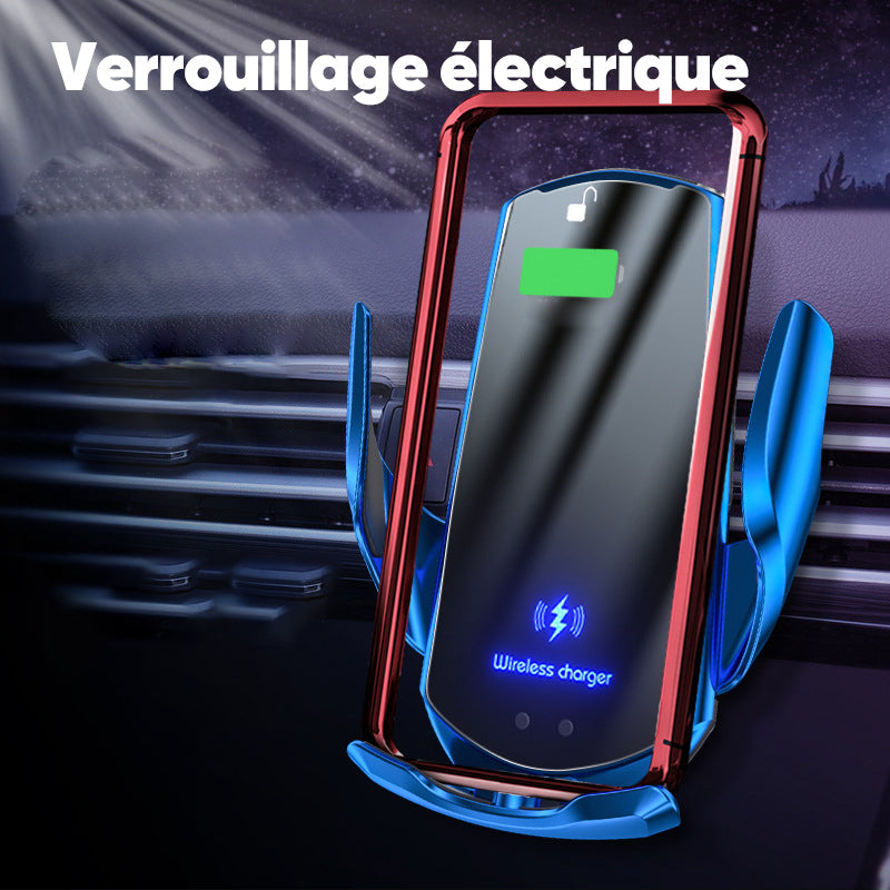 Support pour téléphone portable à chargement sans fil