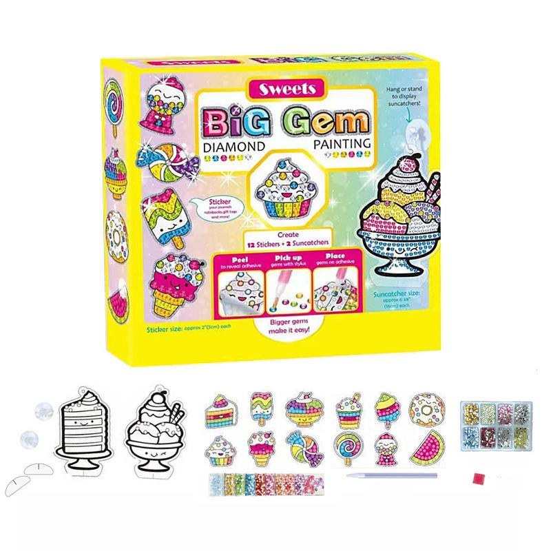 Autocollants De Peinture Au Cristal Pour Enfants