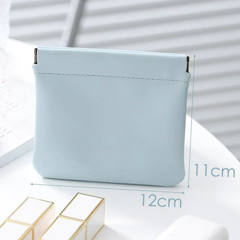 Sac Cosmétique De Poche En Cuir PU