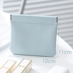 Sac Cosmétique De Poche En Cuir PU