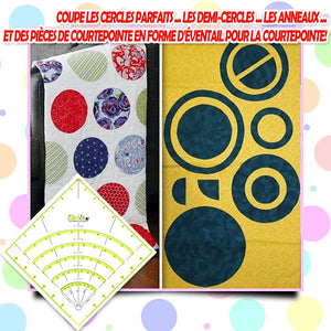 Règle de Coupe pour Motifs Arcs et Éventails