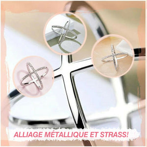 Ciaovie™ Anneau de Boucle D'écharpe Strass Incrusté - ciaovie