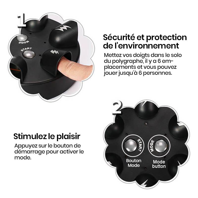 Jouet de Choc Électrique Détecteur de Mensonges