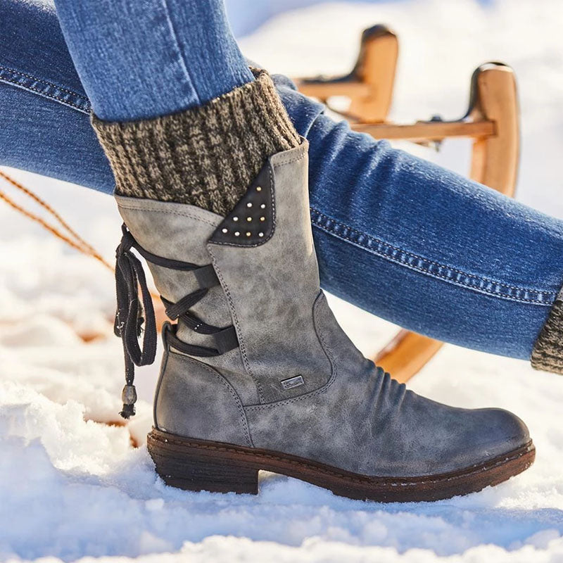Ciaovie™ Bottes D'hiver à Lacets - ciaovie