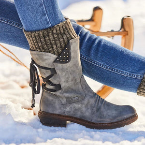Ciaovie™ Bottes D'hiver à Lacets - ciaovie