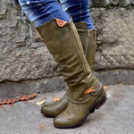 Bottes Aux Genoux Pour Femmes Bottes Punk - ciaovie