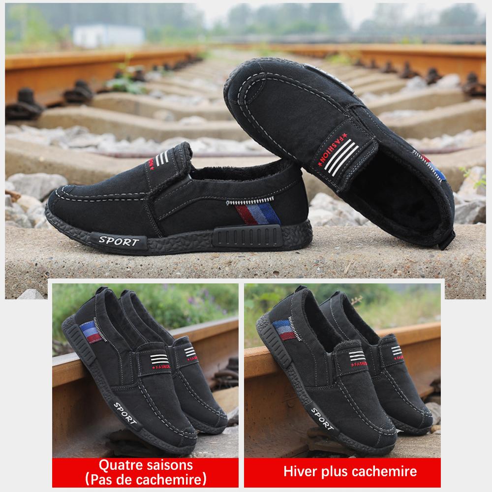 Chaussures de toile décontractées à fond souple - ciaovie