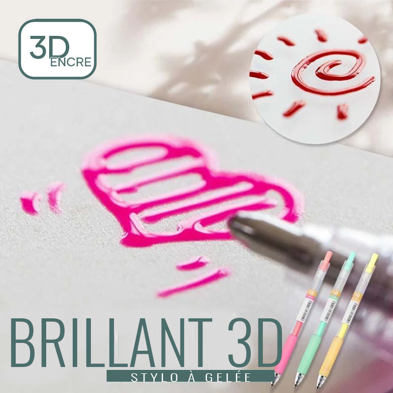 Stylo Gelée 3D (12PCS)