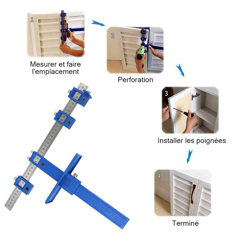 Ciaovie™ Localisateur de Perforation Gabarit de Percage - ciaovie