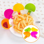 Support d'assiette pour bol à pince à trempette