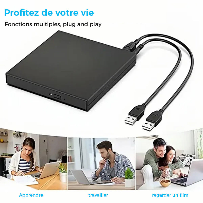 Lecteur CD DVD Externe