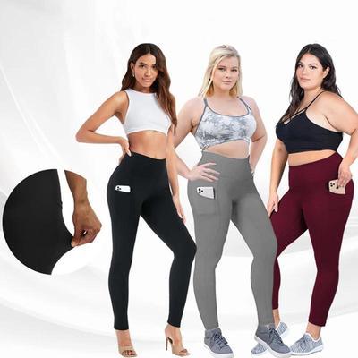 Leggings Taille Haute, Pantalons de Fitness