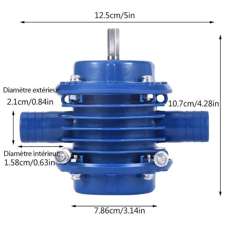 Pompe de Perceuse à Main Auto-Amorçante - ciaovie